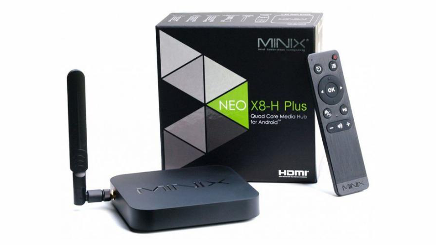 la boitie de IPTV boitier Minix 