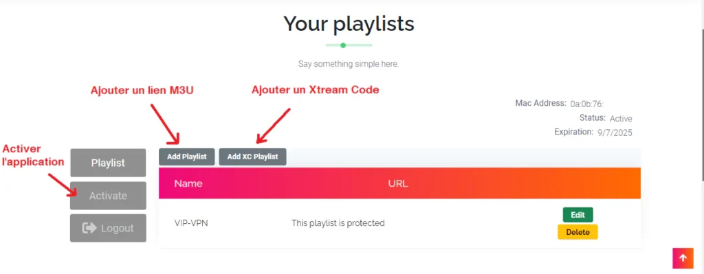 page web de ibo player pro