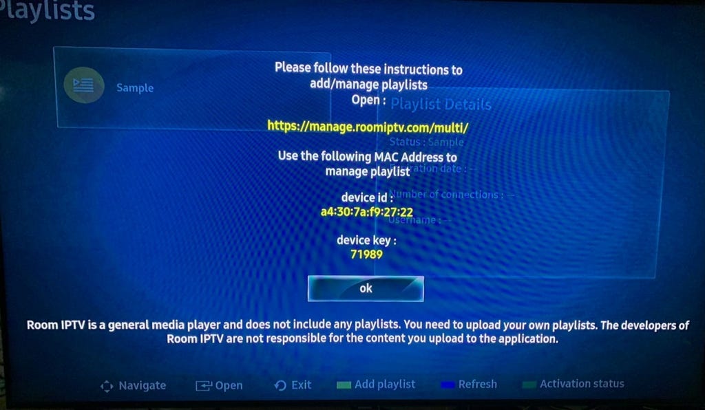 device id et device key